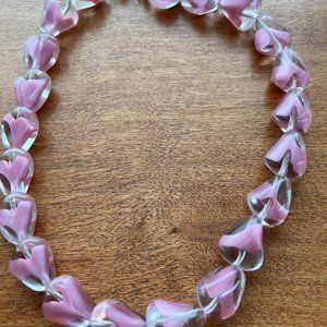 Pink bead Necklace